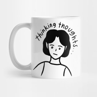 Thinking Thoughts Mug